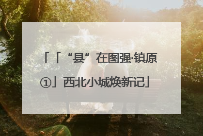 「“县”在图强·镇原①」西北小城焕新记