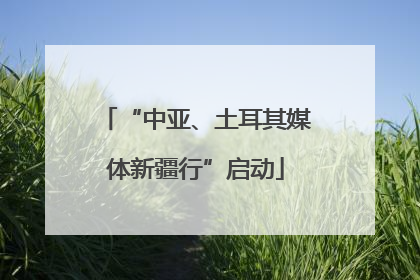 “中亚、土耳其媒体新疆行”启动