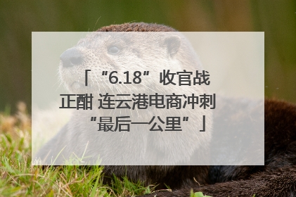 “6.18”收官战正酣 连云港电商冲刺“最后一公里”