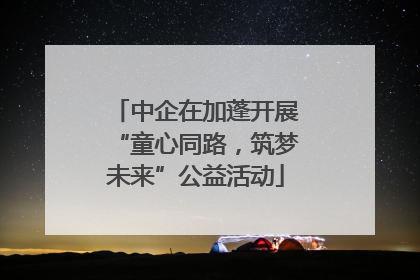 中企在加蓬开展“童心同路，筑梦未来”公益活动