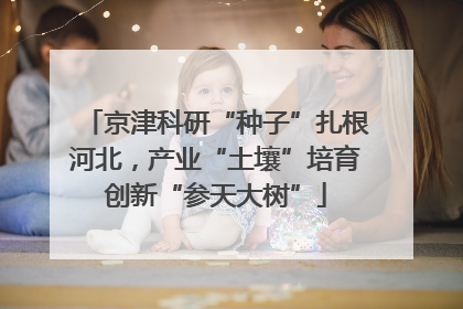 京津科研“种子”扎根河北，产业“土壤”培育创新“参天大树”