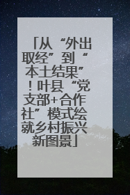 从“外出取经”到“本土结果”！叶县“党支部+合作社”模式绘就乡村振兴新图景