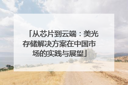 从芯片到云端：美光存储解决方案在中国市场的实践与展望