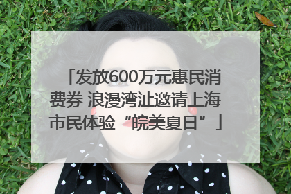 发放600万元惠民消费券 浪漫湾沚邀请上海市民体验“皖美夏日”