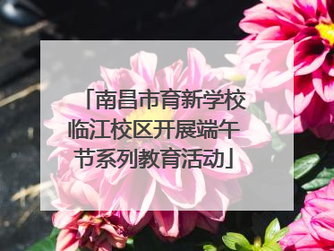 南昌市育新学校临江校区开展端午节系列教育活动