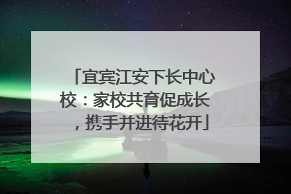 宜宾江安下长中心校：家校共育促成长，携手并进待花开