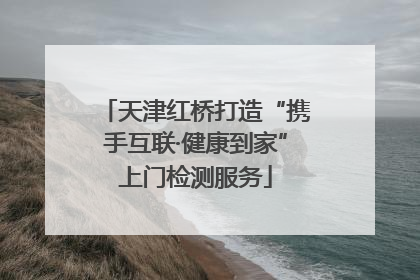 天津红桥打造“携手互联·健康到家”上门检测服务