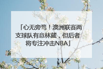 心无旁骛！澳洲联赛两支球队有意林葳，但后者将专注冲击NBA