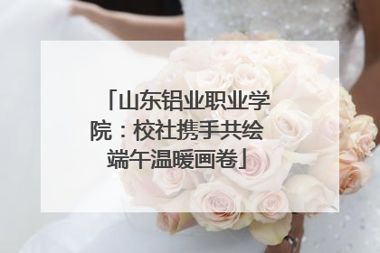 山东铝业职业学院：校社携手共绘端午温暖画卷