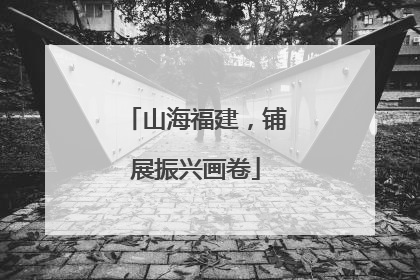 山海福建，铺展振兴画卷