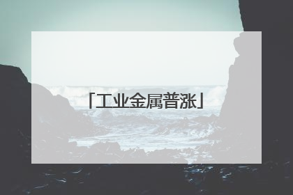 工业金属普涨