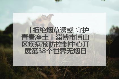拒绝烟草诱惑 守护青春净土丨淄博市博山区疾病预防控制中心开展第38个世界无烟日系列控烟行动