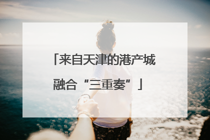 来自天津的港产城融合“三重奏”