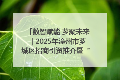 数智赋能 芗聚未来｜2025年漳州市芗城区招商引资推介暨“一县一桌菜·语堂家宴”发布会成功举办
