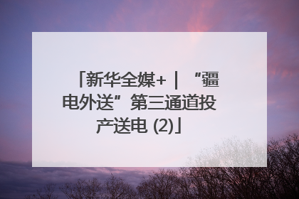 新华全媒+｜“疆电外送”第三通道投产送电 (2)