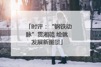 时评：“钢铁动脉”贯湘赣 绘就发展新图景