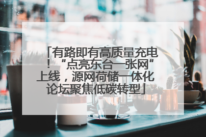 有路即有高质量充电！“点亮东台一张网”上线，源网荷储一体化论坛聚焦低碳转型
