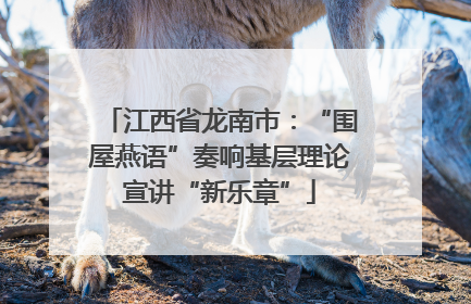 江西省龙南市：“围屋燕语”奏响基层理论宣讲“新乐章”