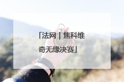 法网｜焦科维奇无缘决赛