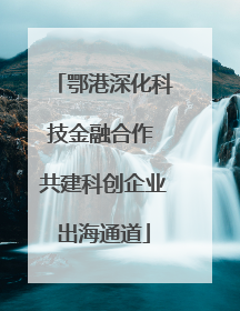 鄂港深化科技金融合作 共建科创企业出海通道