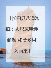 长白县八道沟镇：人居环境焕新颜 和美乡村入画来