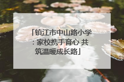 镇江市中山路小学：家校携手育心 共筑温暖成长路