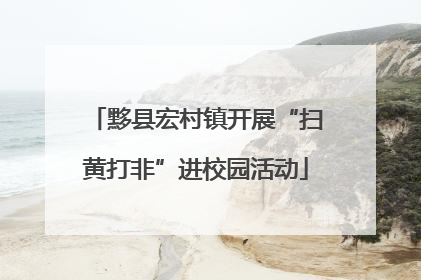 黟县宏村镇开展“扫黄打非”进校园活动