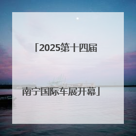 2025第十四届南宁国际车展开幕